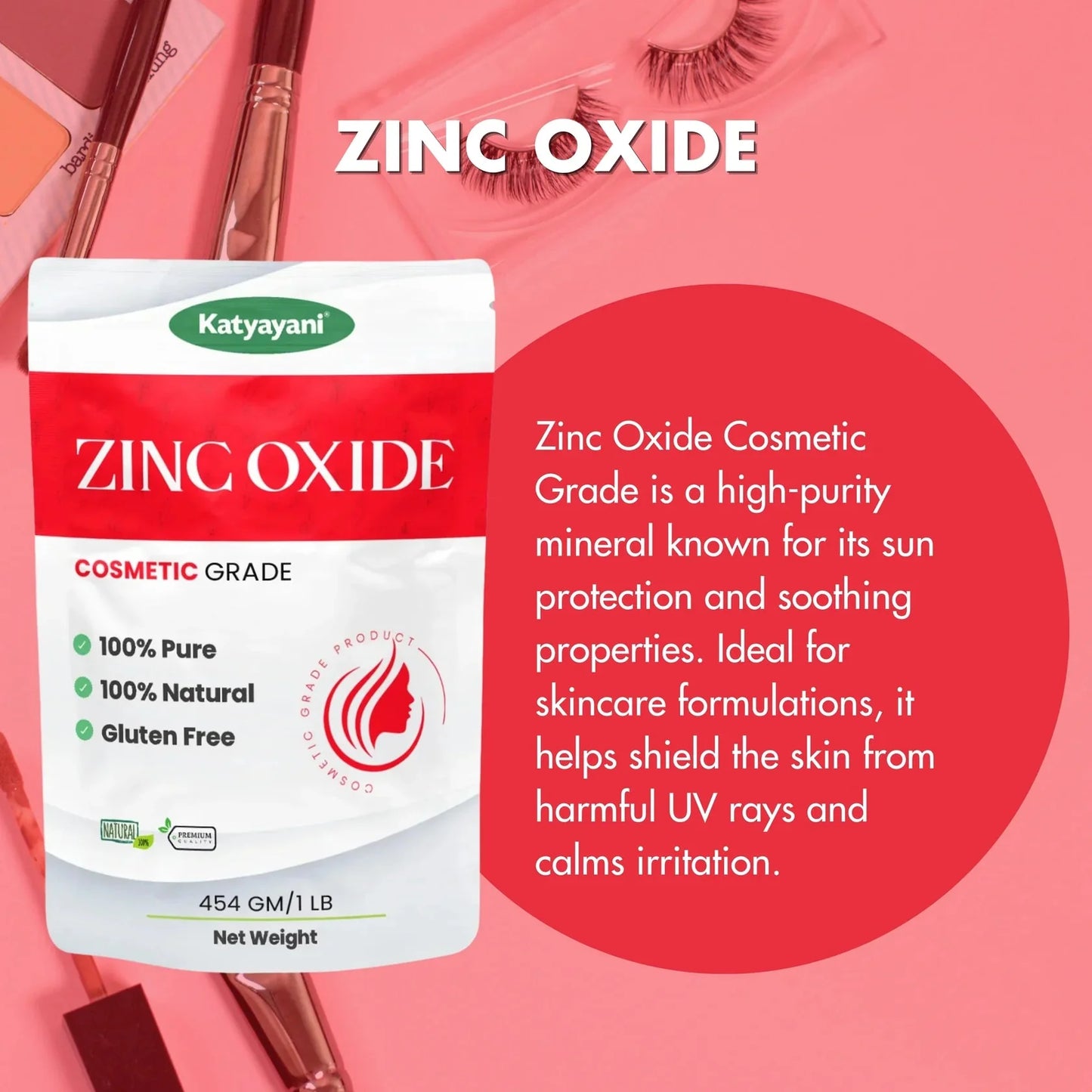 GGV Zinc Oxide 500 ml – Cosmetic Grade | Buy 1 Get 1 Free | For Sunscreen, Skincare, and Cosmetic Formulations Green Garden Vibes Canada
