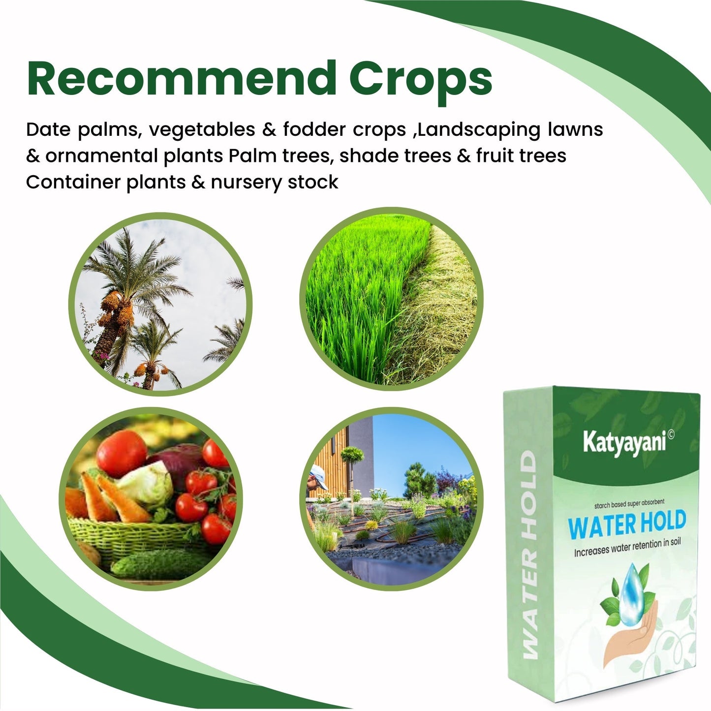 GGV Water Hold Starch Based Super Absorbent | Fertilizer Green Garden Vibes Canada