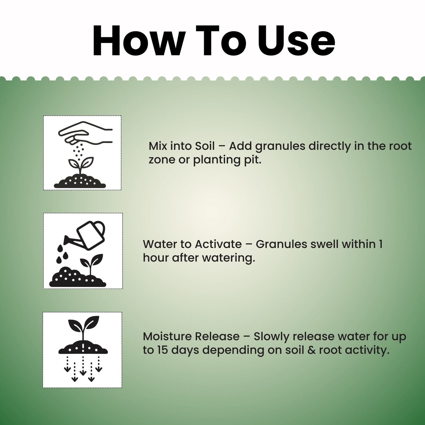 GGV Water Hold Starch Based Super Absorbent | Fertilizer Green Garden Vibes Canada