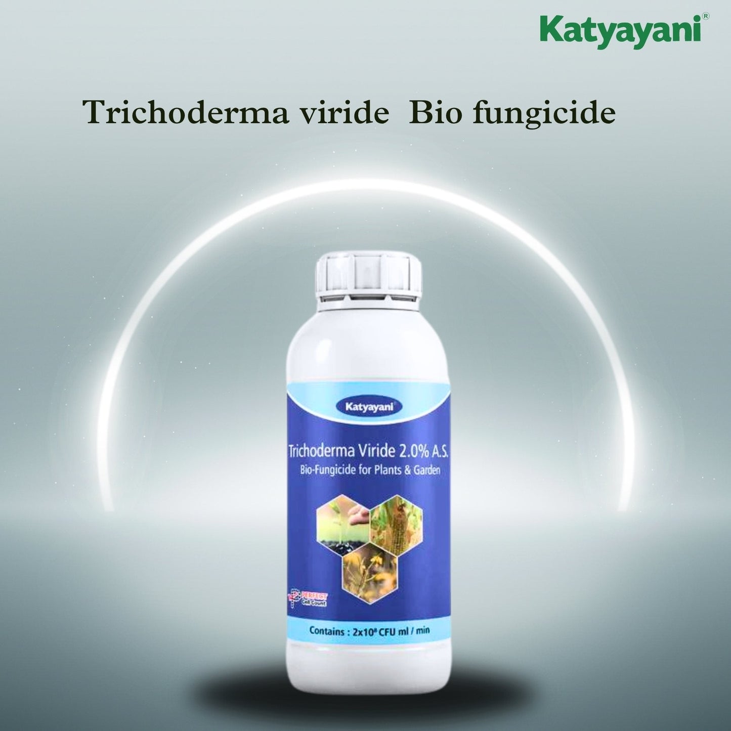 Katyayani Trichoderma Viride Liquid | Bio Crop Care Solution | Soil & Root Health Enhancer Green Garden Vibes Canada