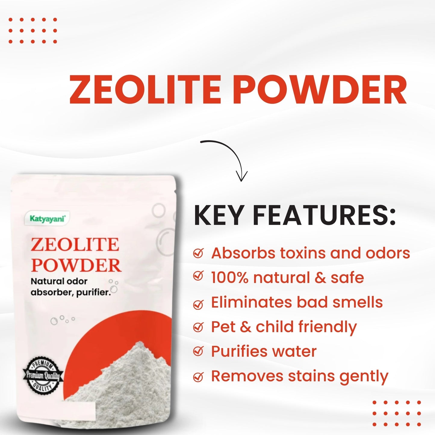 GGV Zeolite Powder 454 gm (1lb) – Cleaning Grade | Buy 1 Get 1 Free | Natural Detox & Eco-Friendly Cleaning Solution Green Garden Vibes Canada