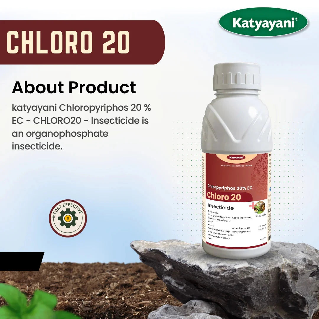 Chloropyriphos 20 % EC Green Garden Vibes Canada