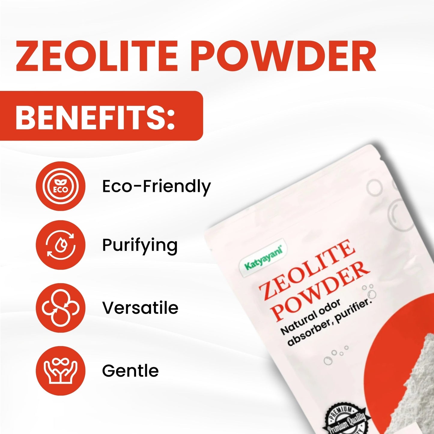 GGV Zeolite Powder 454 gm (1lb)-Cleaning Grade | Natural Detox & Cleaning Solution Green Garden Vibes Grades