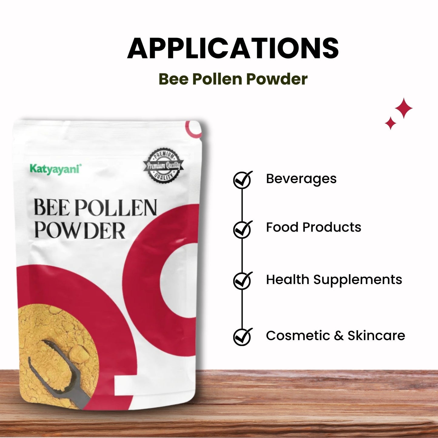 Bee Pollen Powder 227 gm (8 oz)-Food Grade Green Garden Vibes Grades
