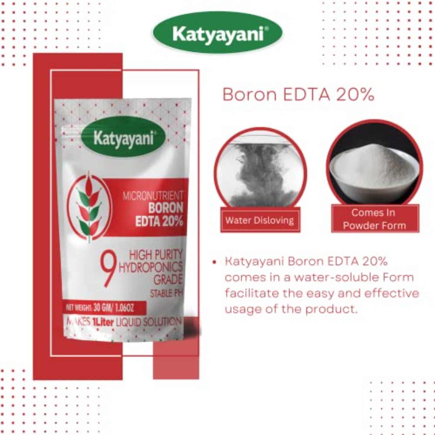 GGV Micronutrient Boron EDTA 20% โ Liquid Fertilizer for Hydroponic & Soil-Based Plant Growth Green Garden Vibes Hydroponics