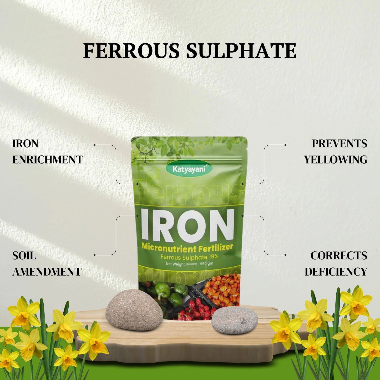 GGV Ferrous Sulphate Green Garden Vibes Canada