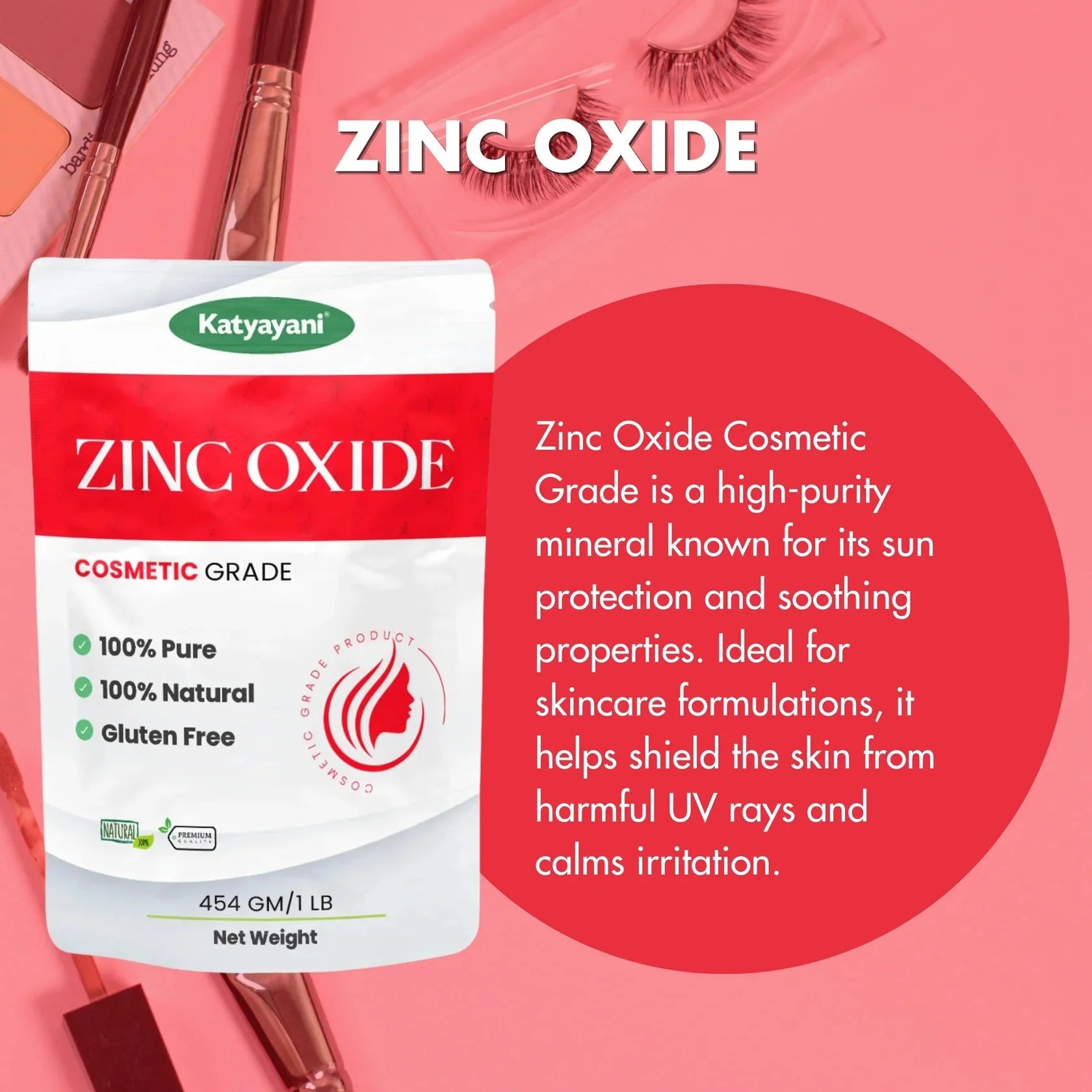 GGV Zinc Oxide 500 ml  – Cosmetic Grade  | Buy 1 Get 1 Free | For Sunscreen, Skincare, and Cosmetic Formulations Green Garden Vibes Canada