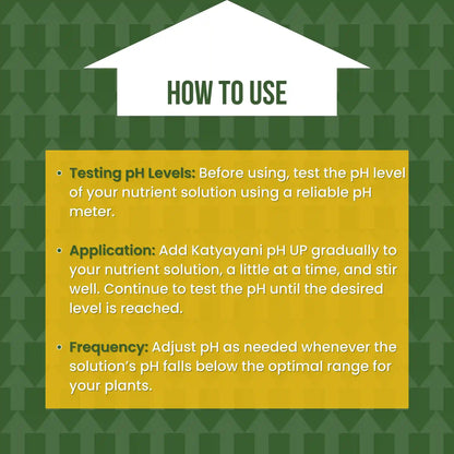 Green garden vibes ph up solution 
Best quality ph up solution 