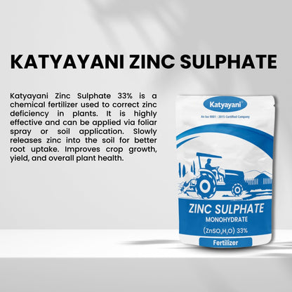 GGV Zinc Sulphate 33% Fertilizer 5 Kg | Essential Nutrient for Plant Growth Green Garden Vibes Canada