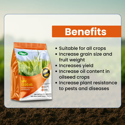 GGV Katyayani NPK 13 00 45 Potassium Nitrate Water Soluble Fertilizer