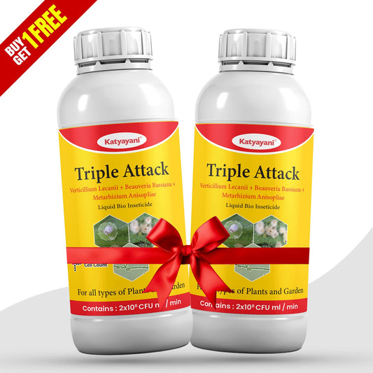 Katyayani Triple Attack | Bio Crop Care Solution | Verticillium + Beauveria + Metarhizium | Canada Green Garden Vibes Canada