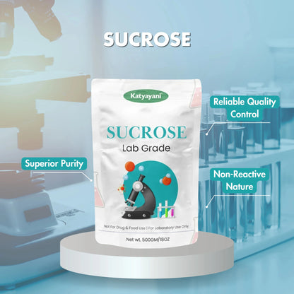 GGV Sucrose: Lab Grade (500gm (17.6oz)) Green Garden Vibes Grades