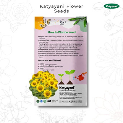 GGV Sunflower Sungold Flowering Seeds