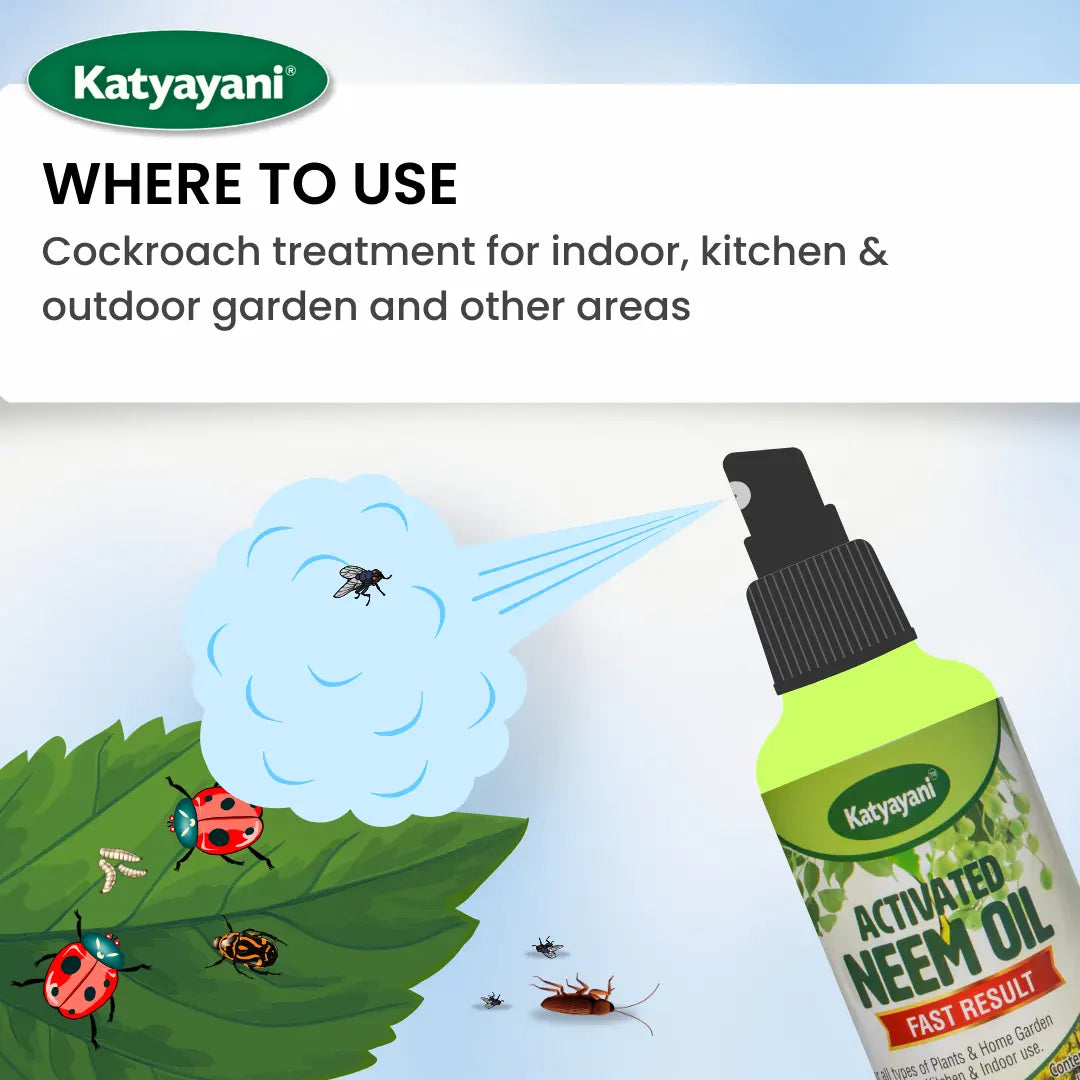 GGV Organic Neem Oil Insecticide Spray for Home Gardening in Canada | Organic & High Yield | Spring Planting Essential