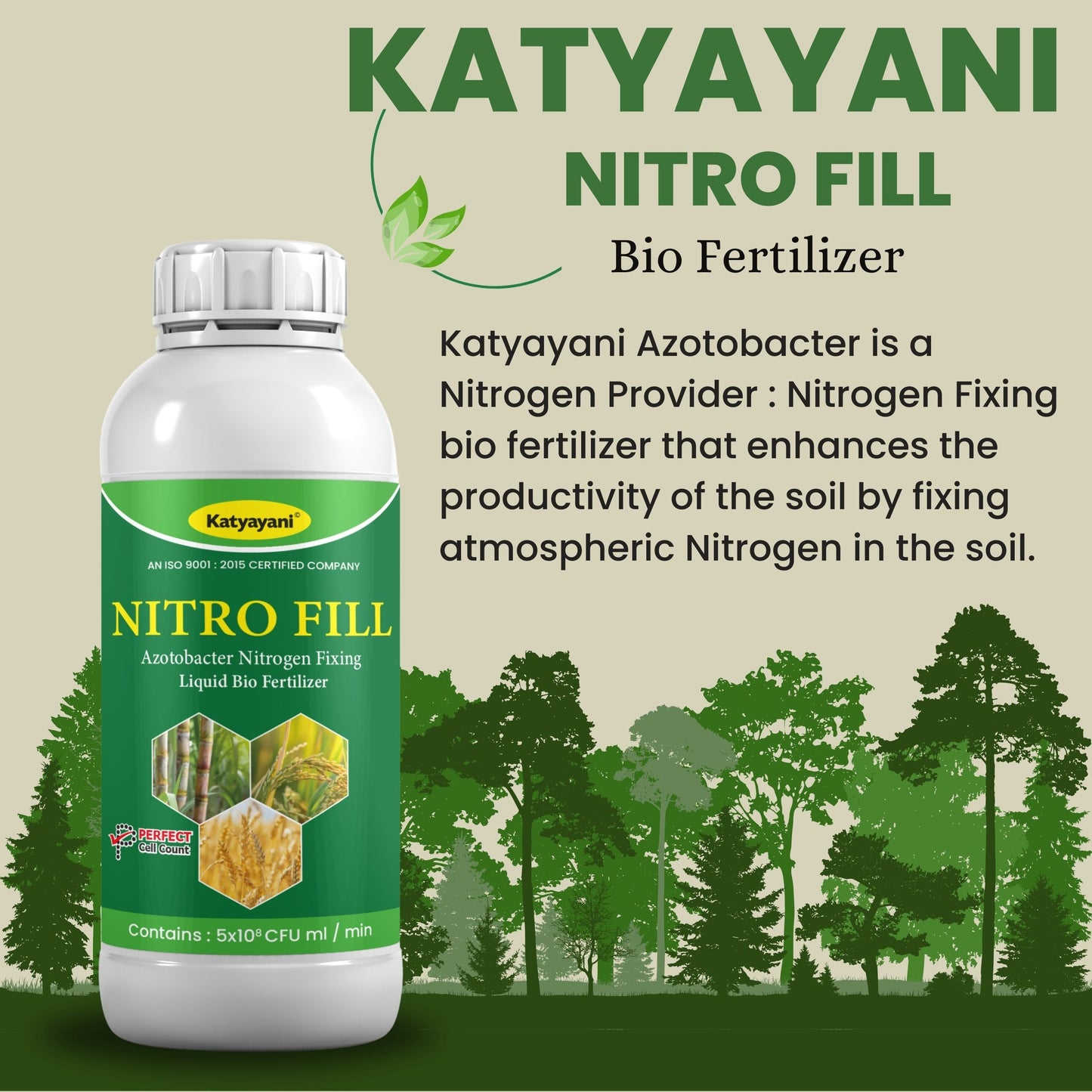 GGV Azotobacter Bio Fertilizer for Home Gardening in Canada | Organic & High Yield | Spring Planting Essential