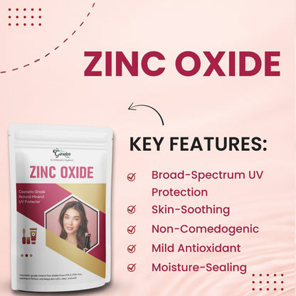 GGV Zinc Oxide 454 gm (16 OZ)-Cosmetic Grade Green Garden Vibes Grades