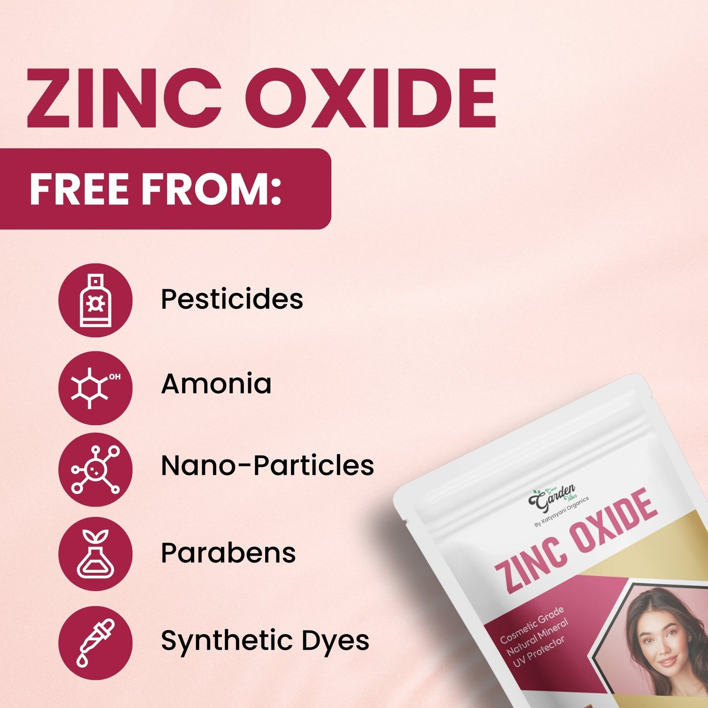 GGV Zinc Oxide 500 ml – Cosmetic Grade | Buy 1 Get 1 Free | For Sunscreen, Skincare, and Cosmetic Formulations