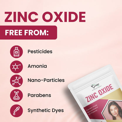 GGV Zinc Oxide 500 ml – Cosmetic Grade | Buy 1 Get 1 Free | For Sunscreen, Skincare, and Cosmetic Formulations