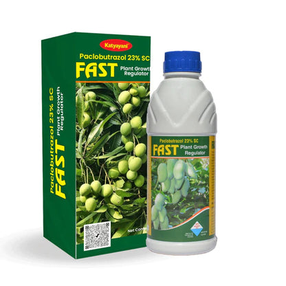 Katyayani Fast Paclobutrazol 23% SC | New Generation Product for Mangotree Growth Regulator Targeting Mango Plant Flowering Stimulant High Fruit Yield