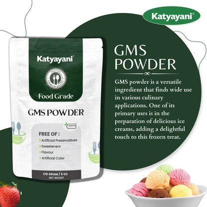 Katyayani GMS Food Grade Powder for Smooth Texture and Improved Shelf Stability