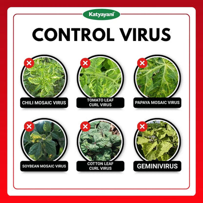 GGV Antivirus Viricide | Special for Chilli, Tomato & Brinjal | No Virus Insecticide