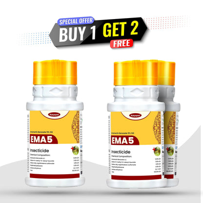 🌱 GGV Katyayani EMA 5 ,Buy 1, Get 2 Free | Emamectin Benzoate 5% SG Crop Care Solution Green Garden Vibes Canada