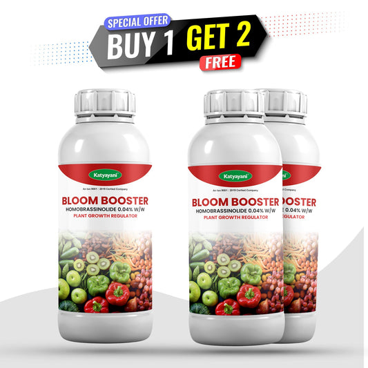 🌱 GGV Bloom Booster Triple Pack – Buy 1, Get 2 Free | Homobrassinolide 0.04% Green Garden Vibes Canada