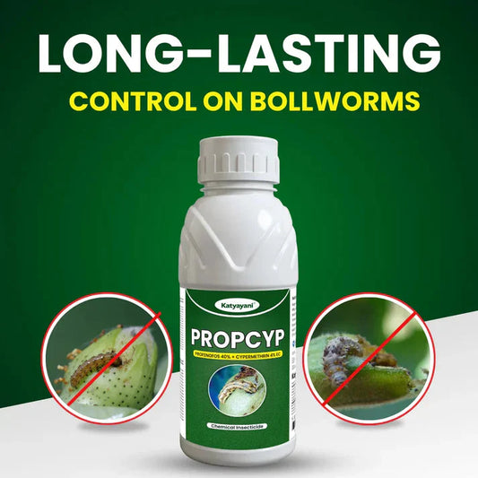 Katyayani Propcyp | Dual-Action Crop Care Formulation (Profenofos 40% + Cypermethrin 4% EC) Green Garden Vibes Canada