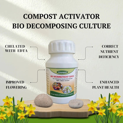 GGV Mix Micronutrient Super For Home Garden, Nursery & Agricultural Use Green Garden Vibes Canada