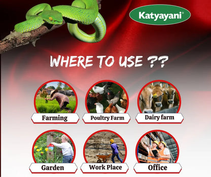 GGV Snake Shield Non Toxic Snake Repellent Powder