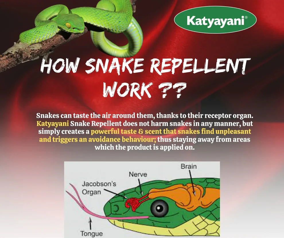 GGV Snake Shield Non Toxic Snake Repellent Powder