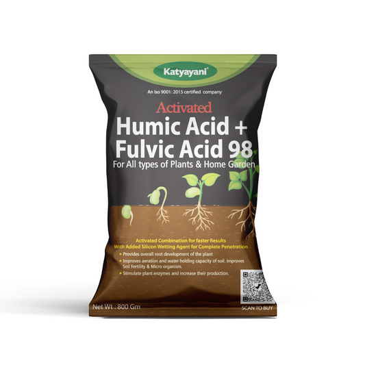 GGV Humic & Fulvic Acid Soil Booster for Home Gardening in Canada | Organic & High Yield | Spring Planting Essential
