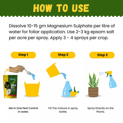 Katyayani Epsom Salt | Magnesium Sulphate Fertilizer