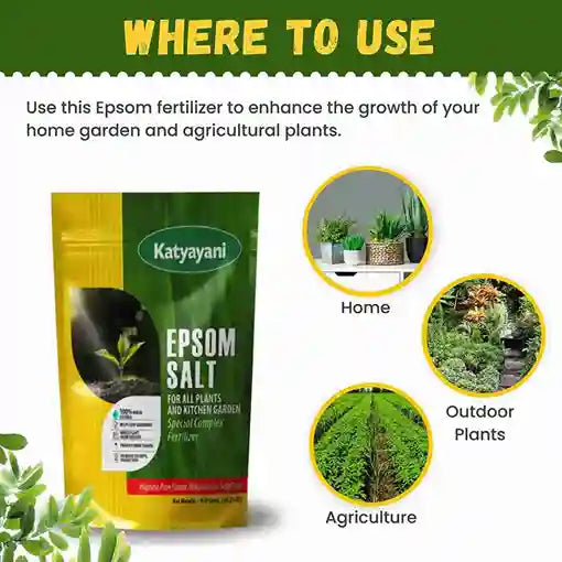 Katyayani Epsom Salt | Magnesium Sulphate Fertilizer